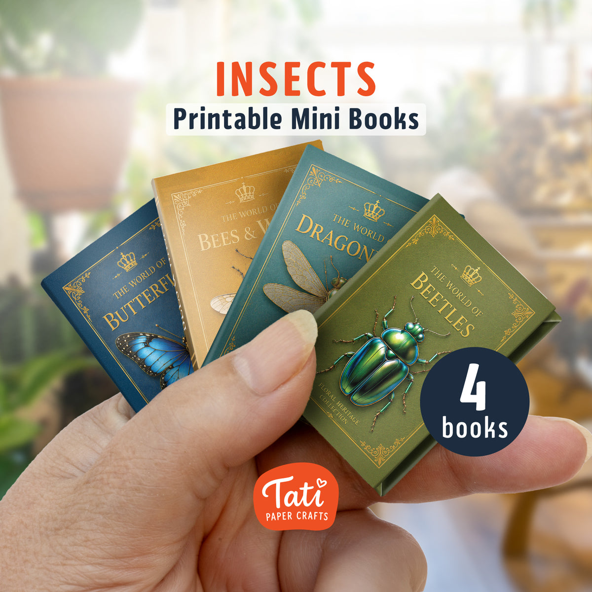 Insects Printable Mini Book Collection
