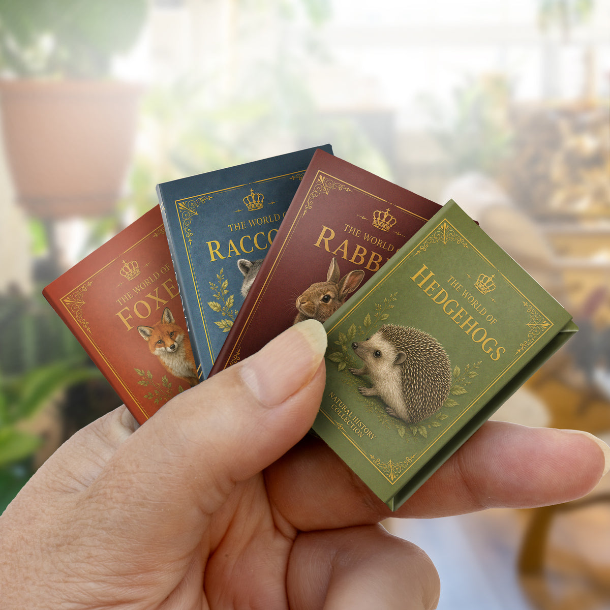 Woodland Animals Printable Mini Book Collection