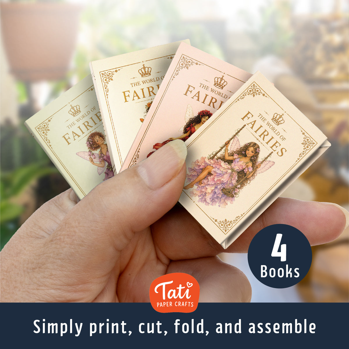 Fantasy Fairy Journal Printable Mini Books Collection