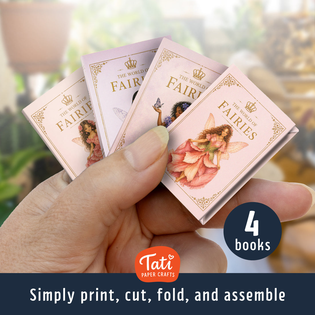 Fairies Printable Mini Books Collection