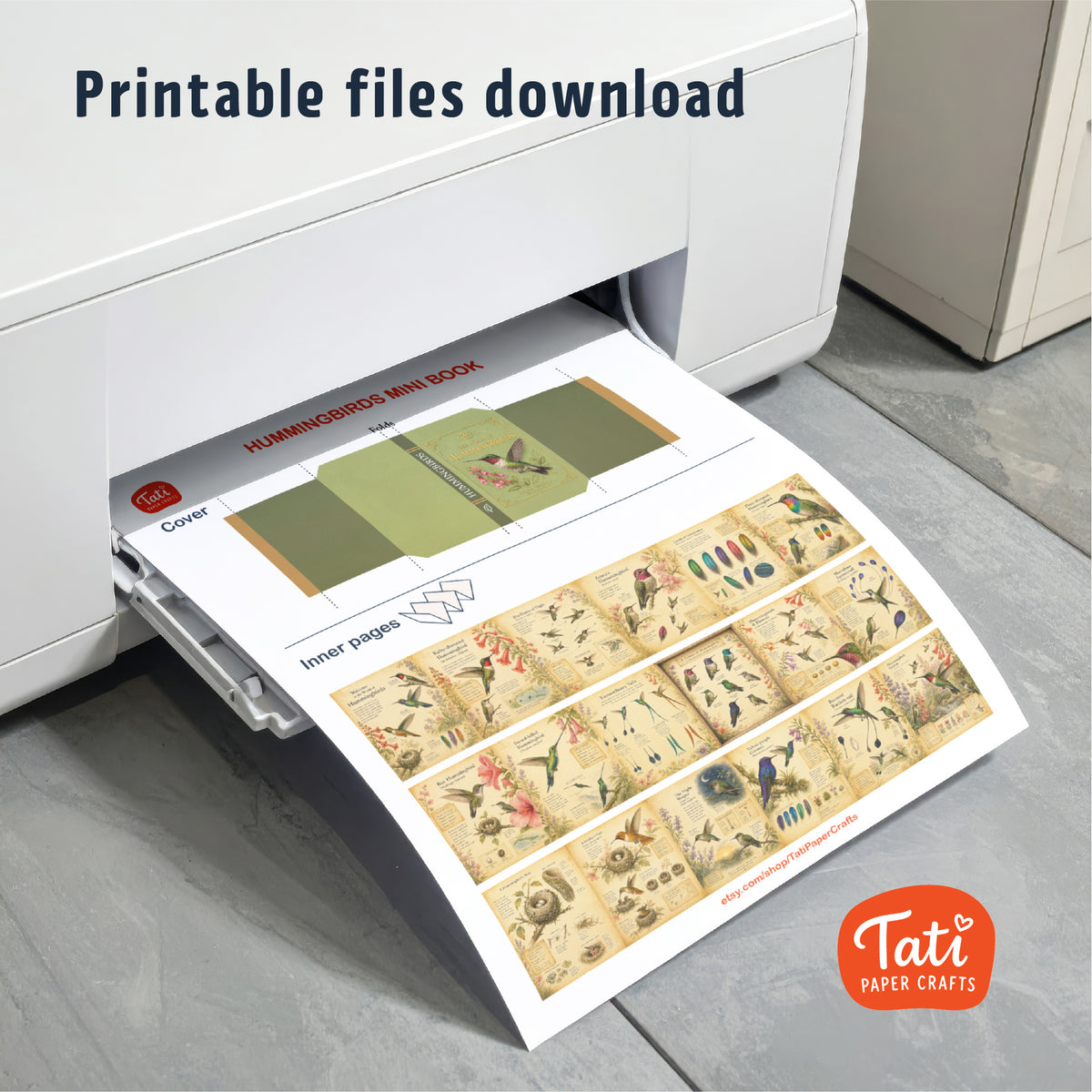Birds Printable Mini Books Collection
