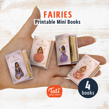 Fairies Printable Mini Books Collection