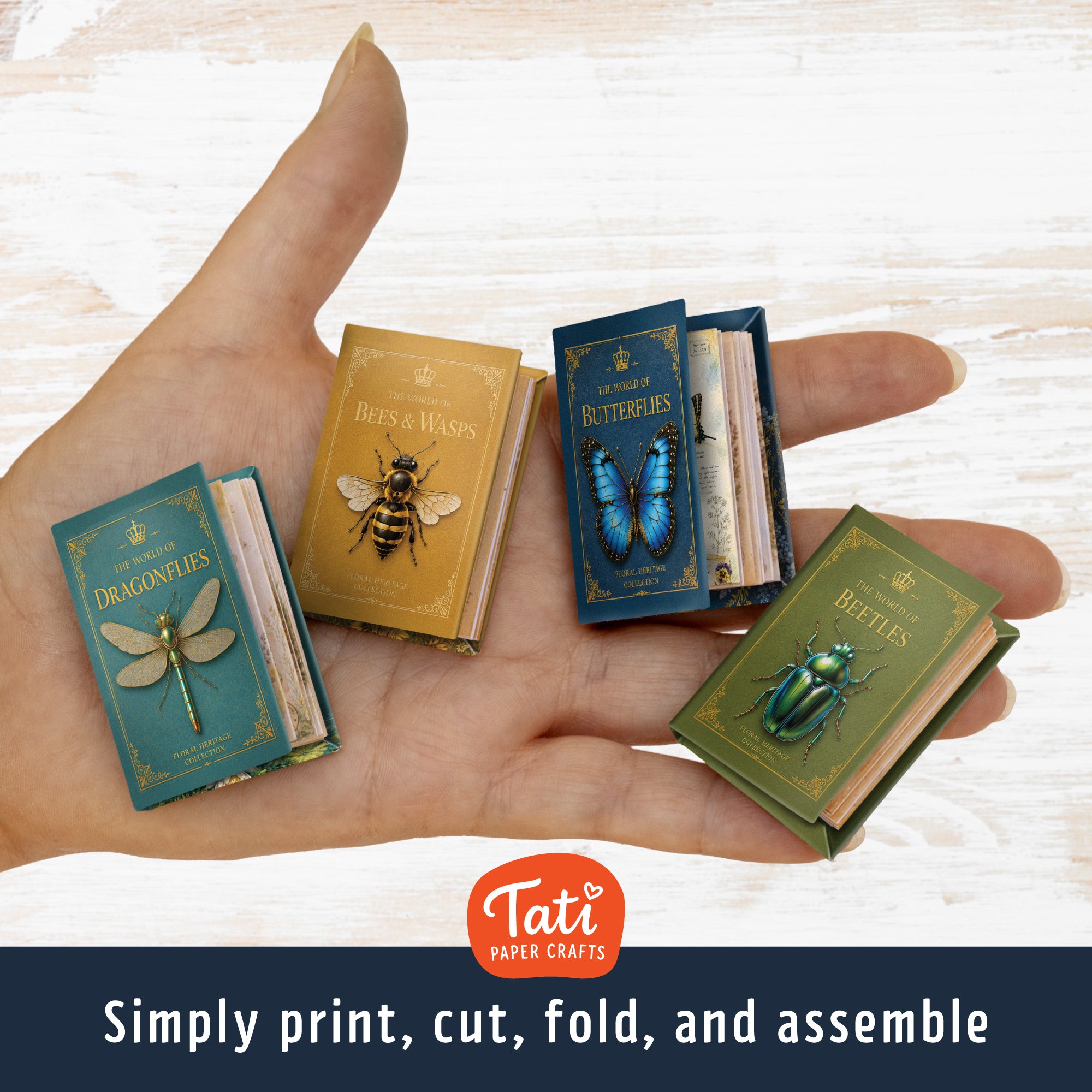 Insects Printable Mini Book Collection