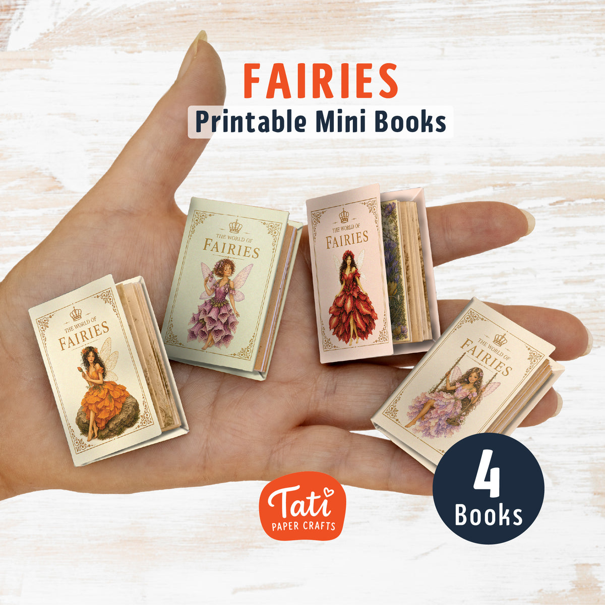 Fantasy Fairy Journal Printable Mini Books Collection