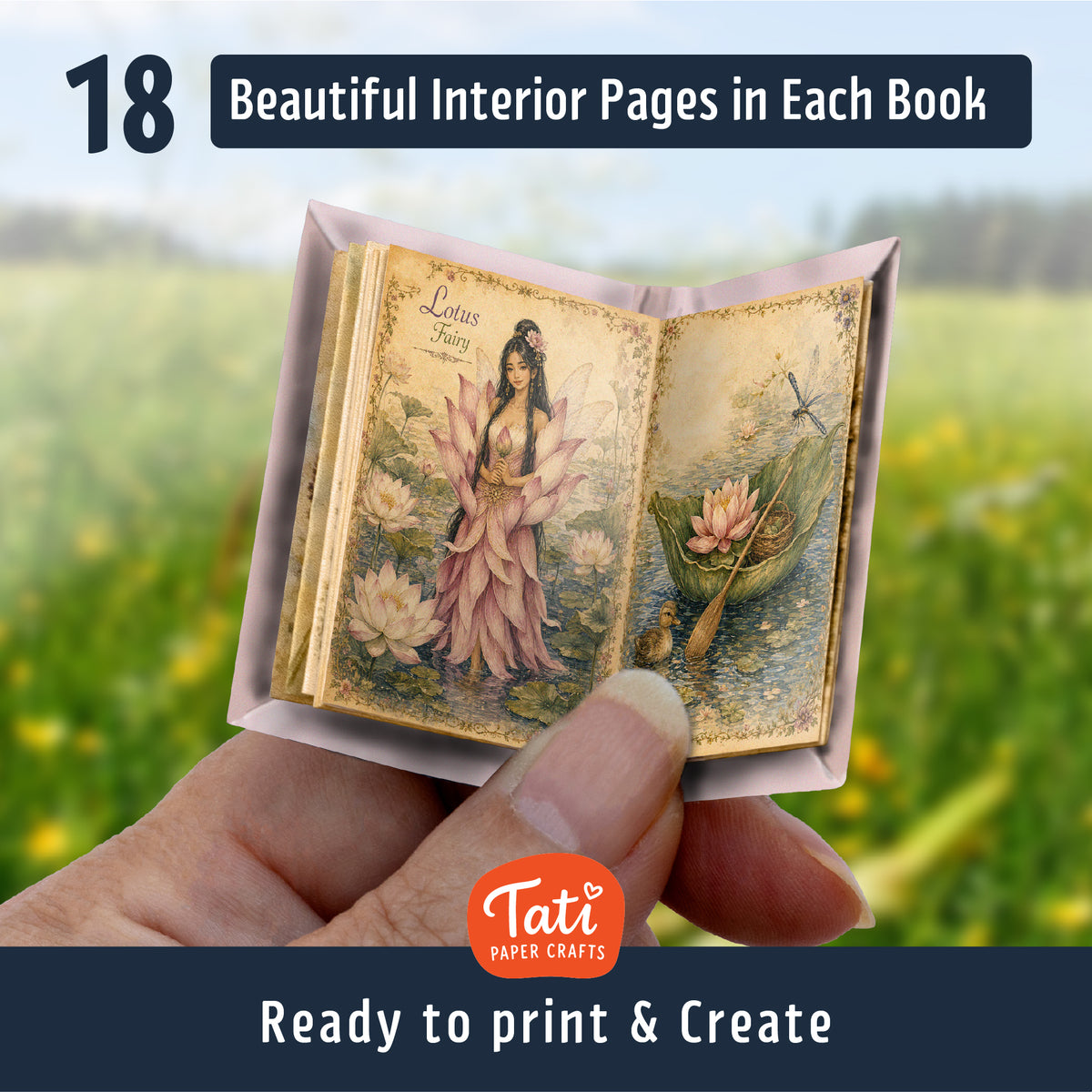 Fairies Printable Mini Books Collection