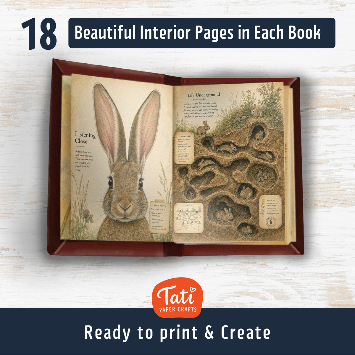 Woodland Animals Printable Mini Books Collection