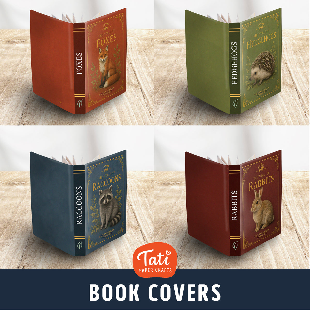 Woodland Animals Printable Mini Books Collection