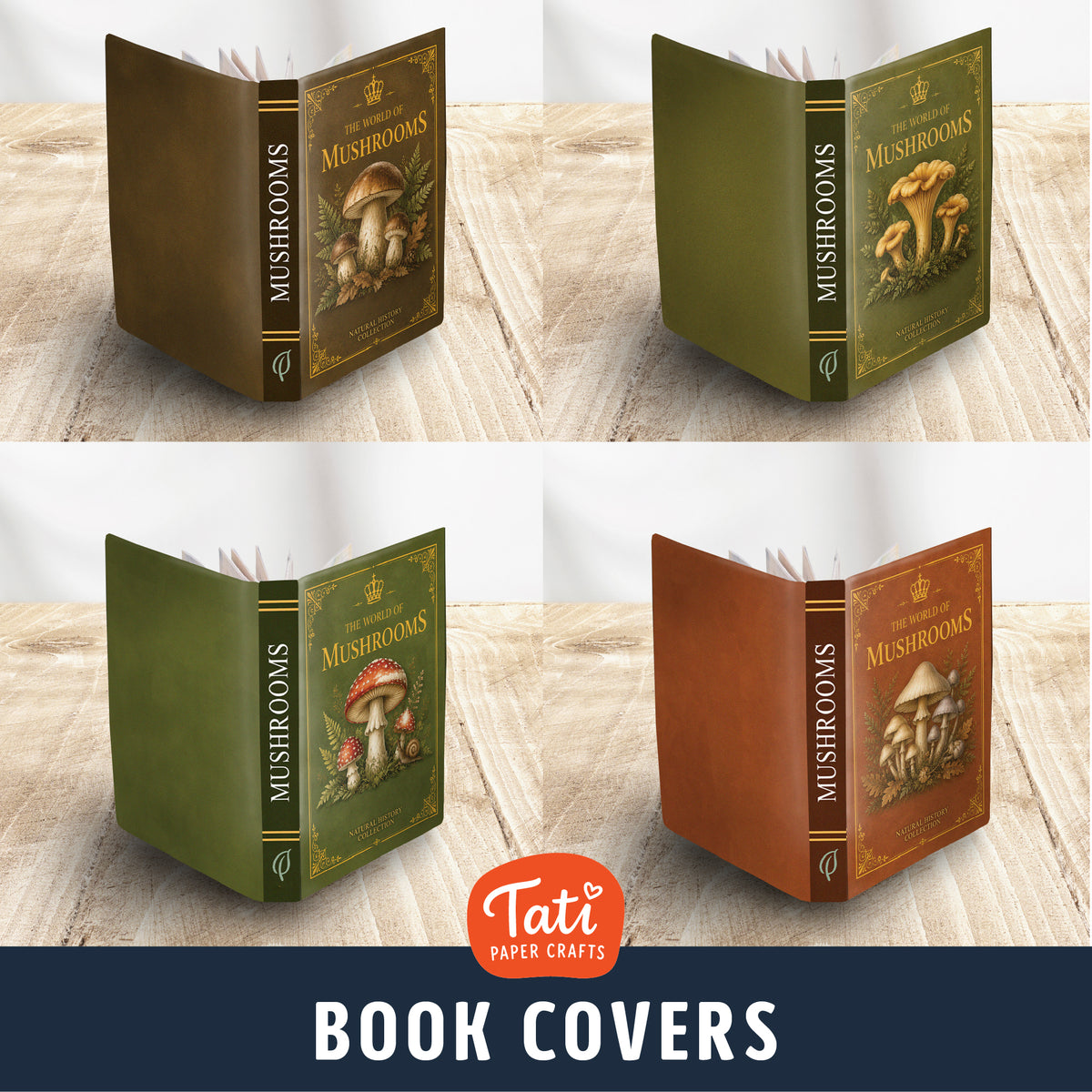 Mushrooms Printable Mini Books Collection