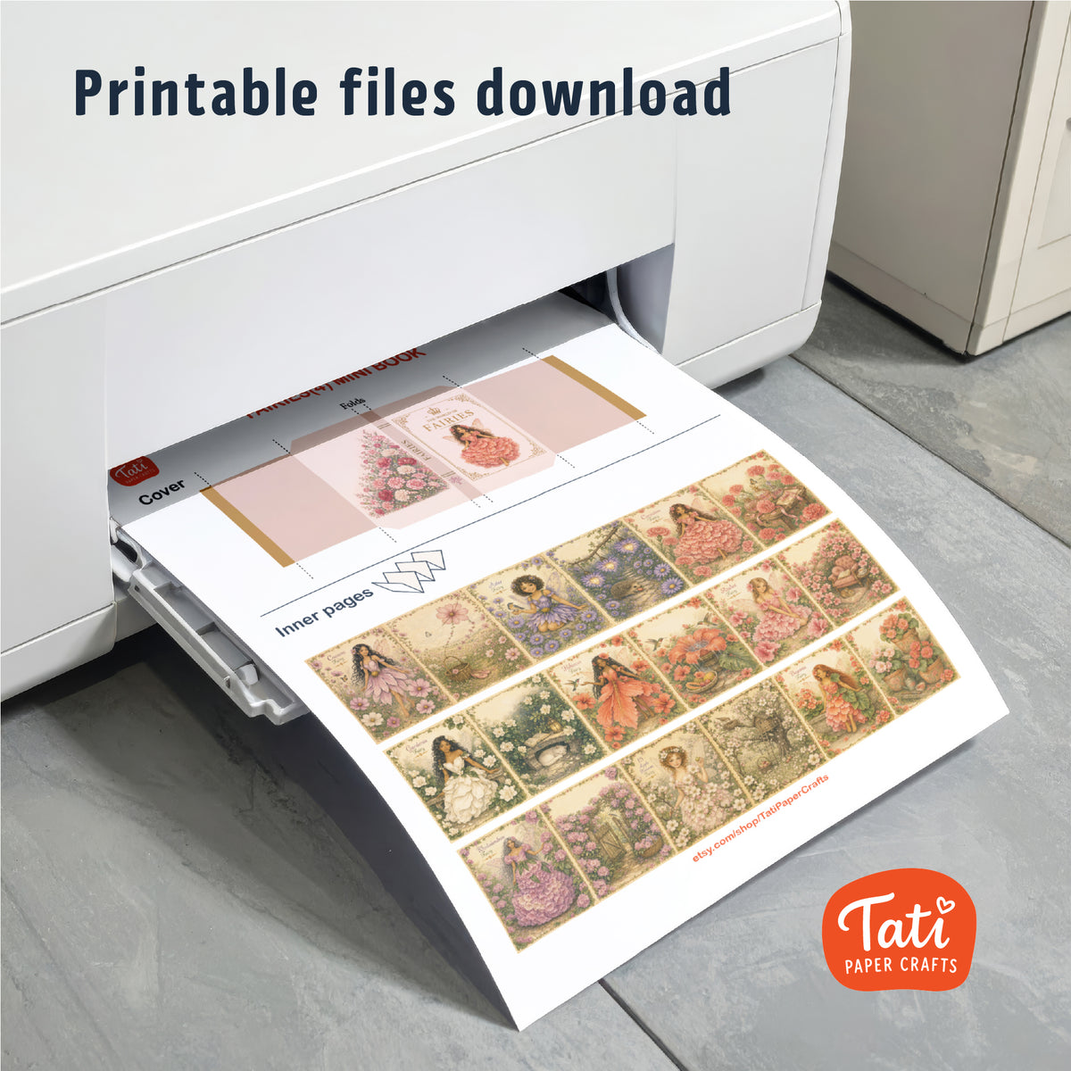 Fairies Printable Mini Books Collection