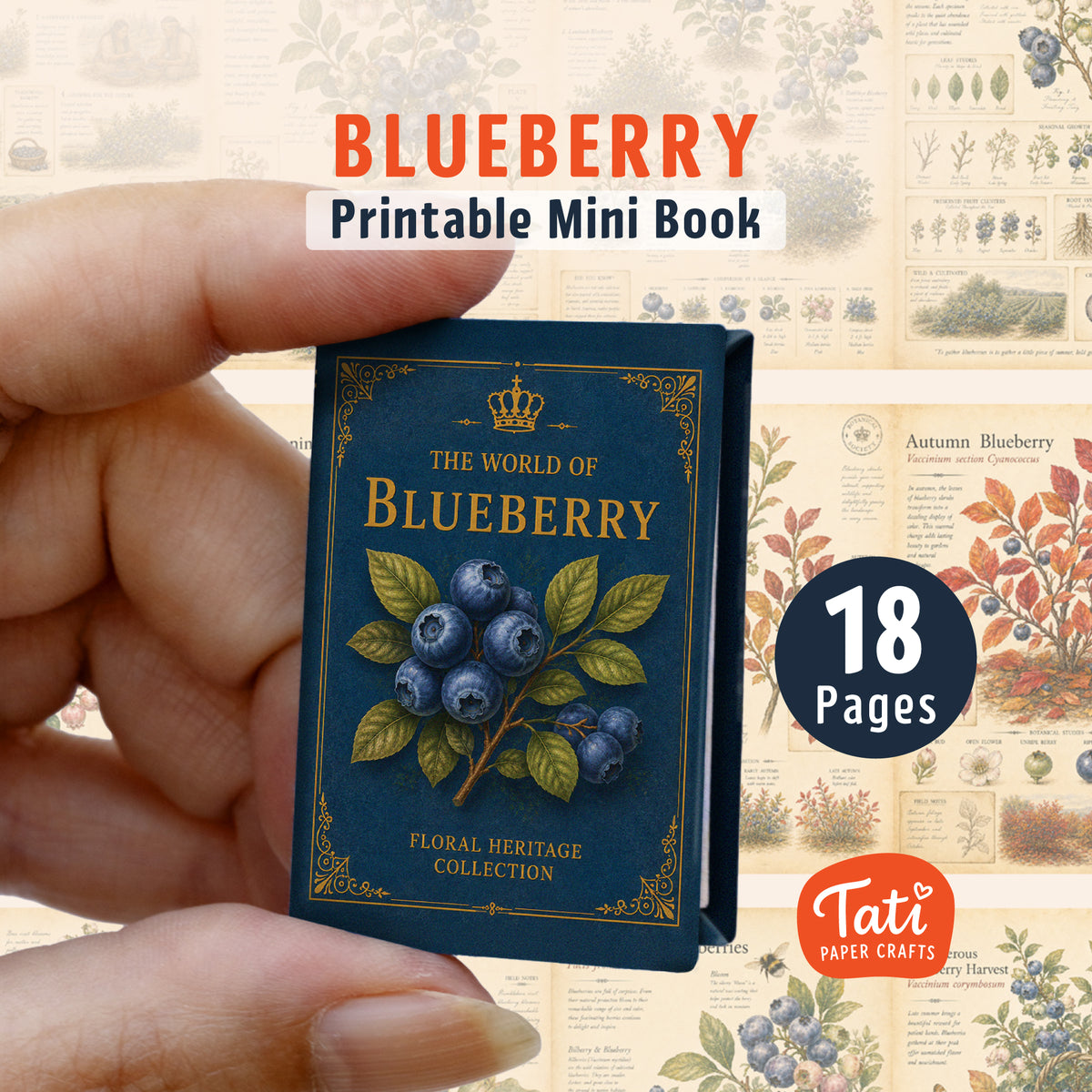 Berries Printable Mini Books Collection