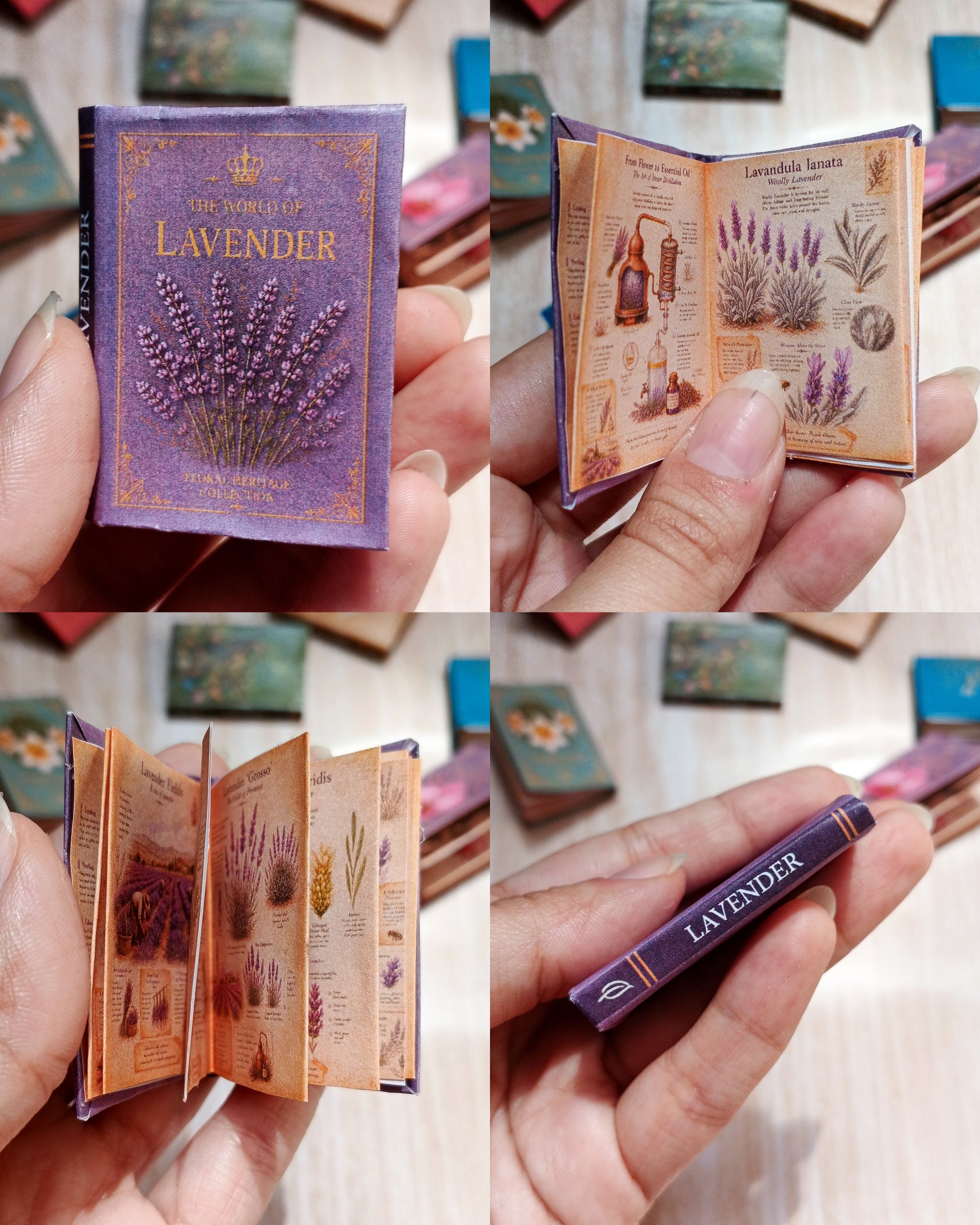 Flowers Printable Mini Book Collection