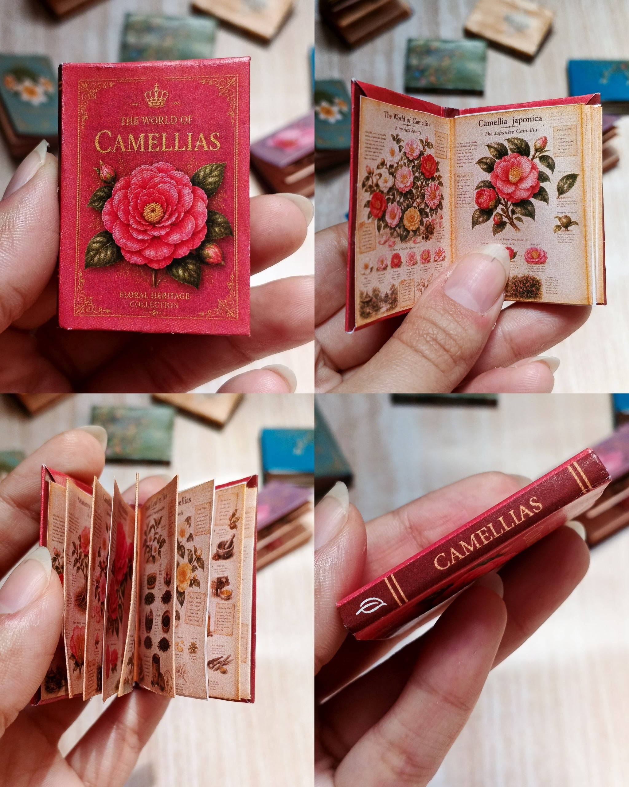 Flowers Printable Mini Book Collection
