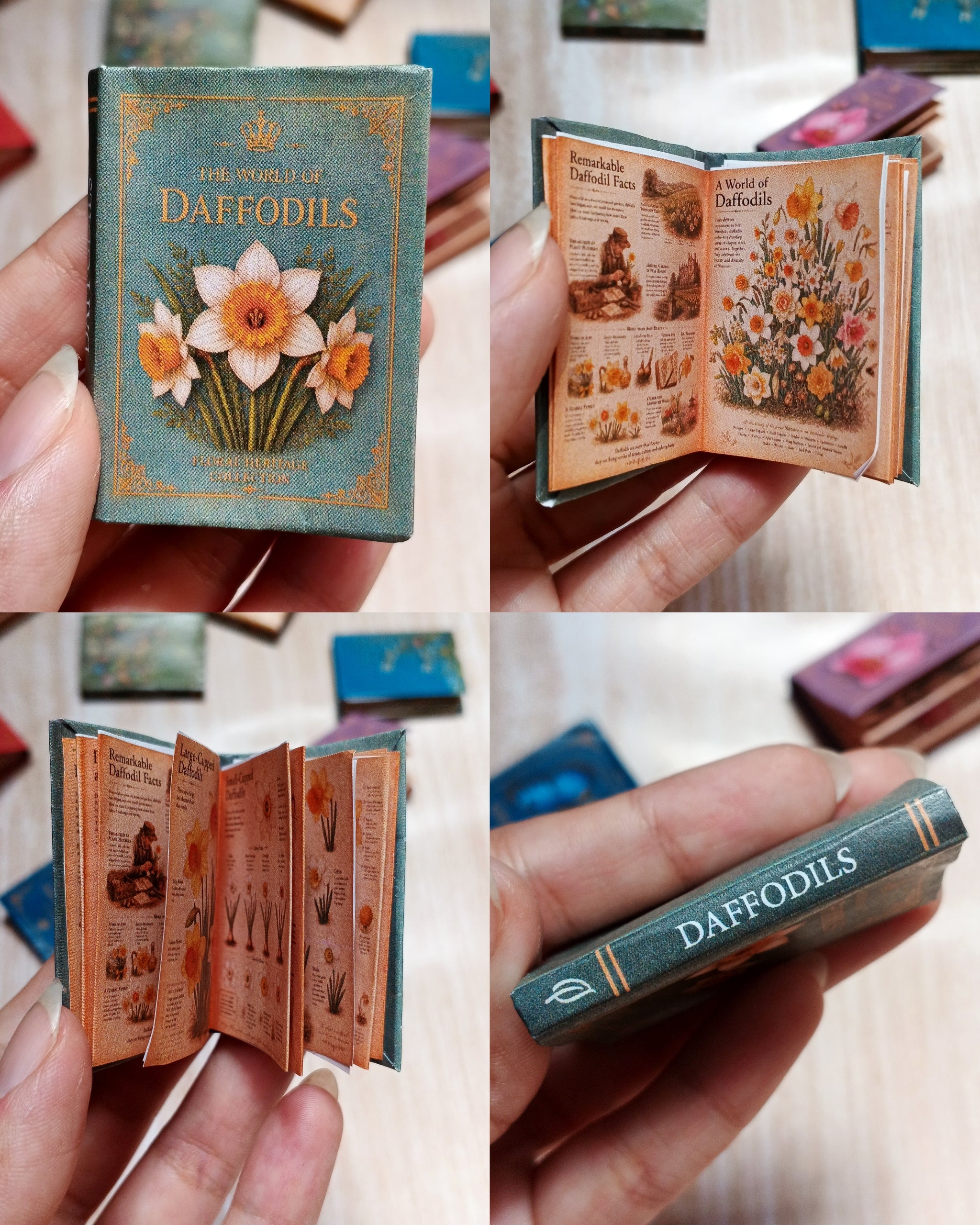 Flowers Printable Mini Book Collection