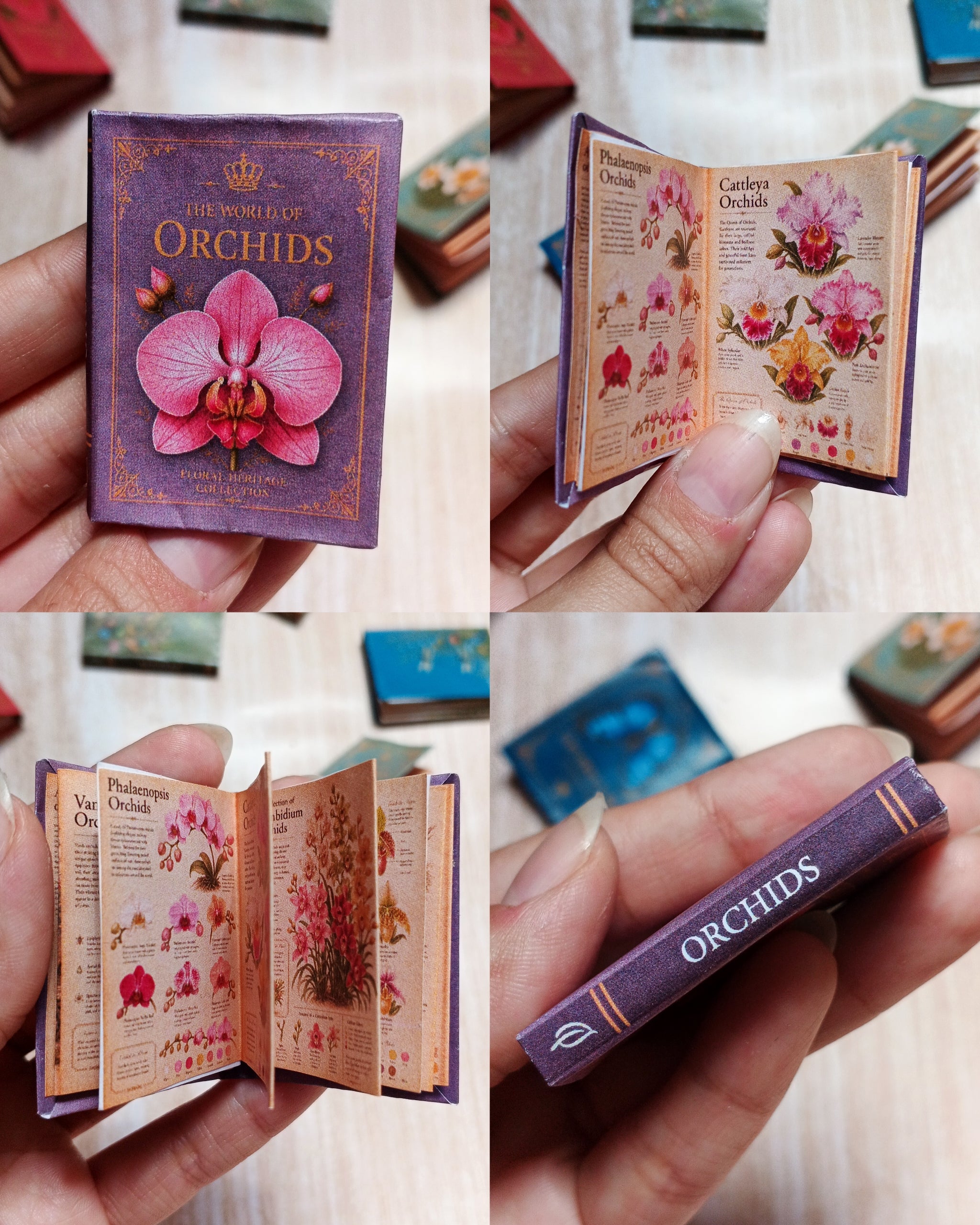 Flowers Printable Mini Book Collection