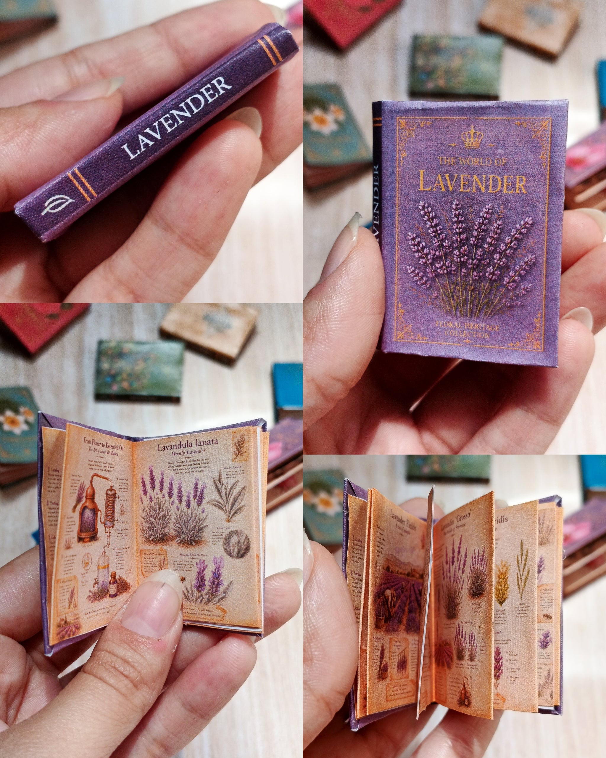 Flowers Printable Mini Book Collection