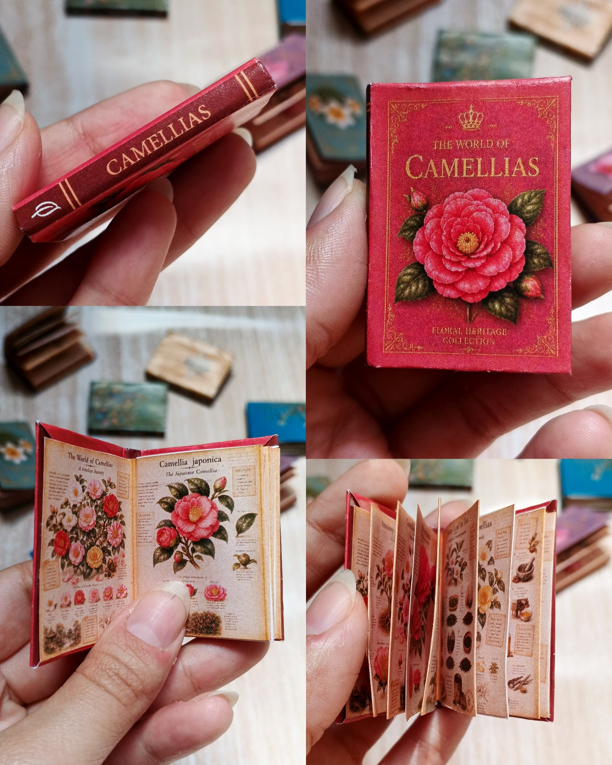 Flowers Printable Mini Book Collection
