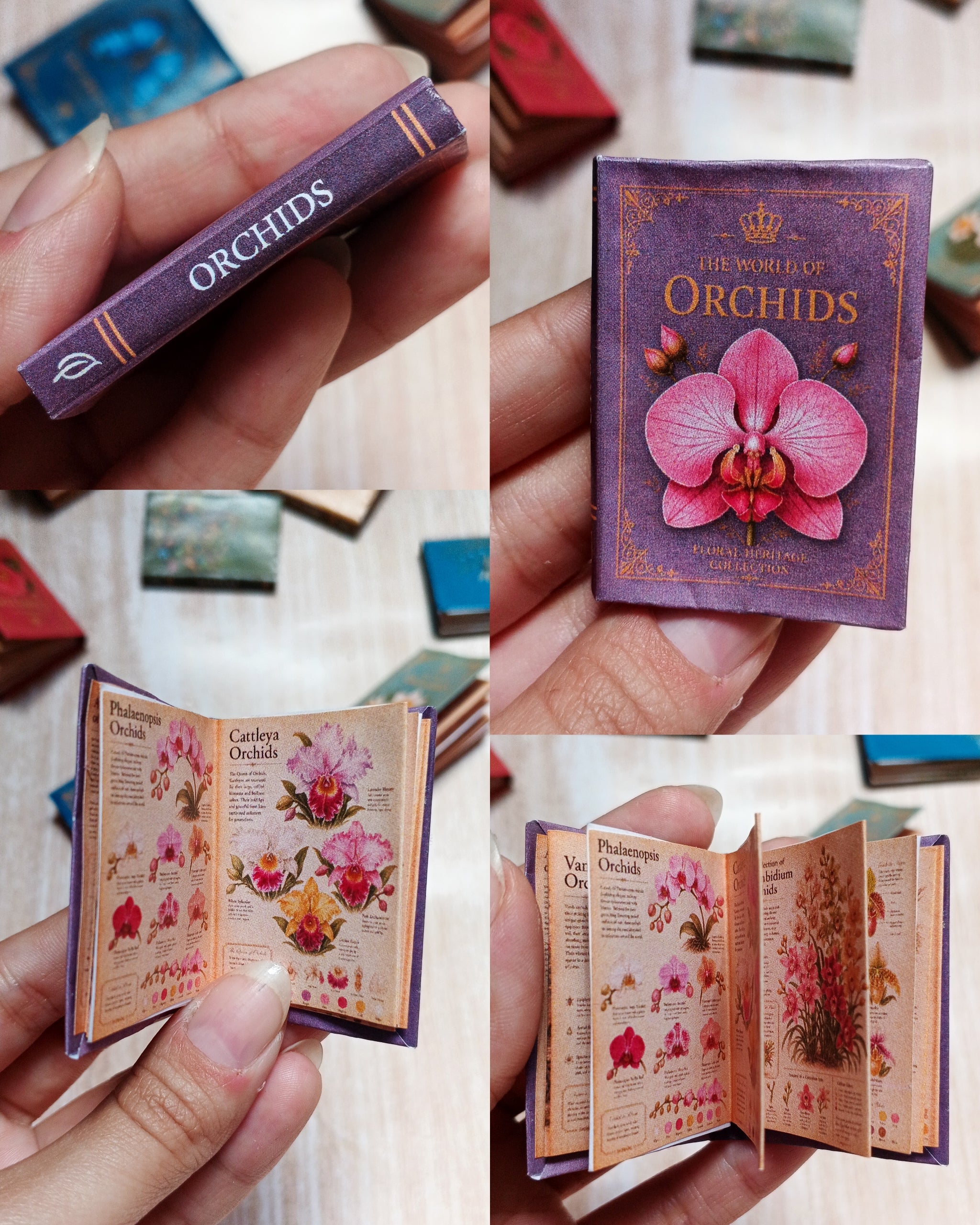 Flowers Printable Mini Book Collection