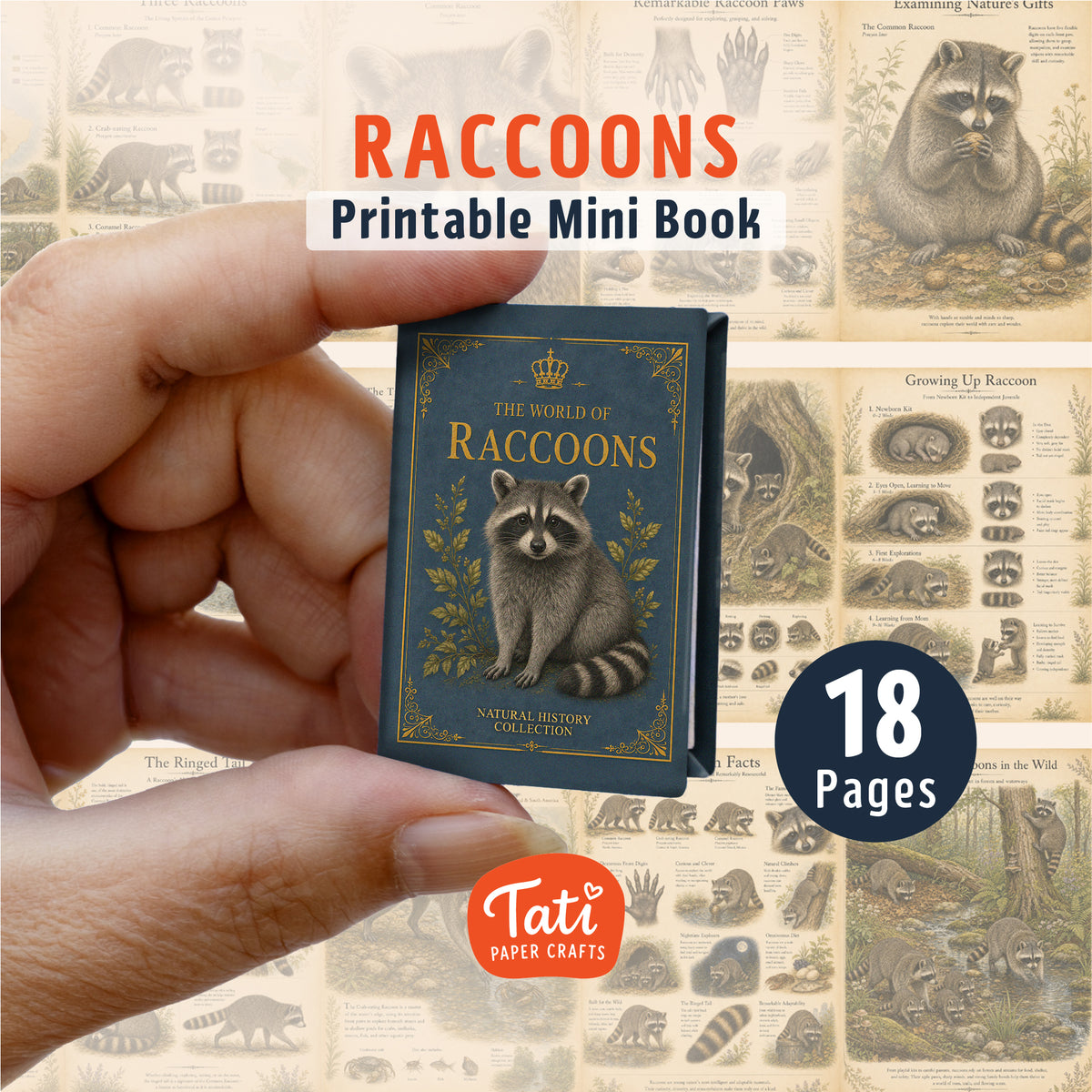 Woodland Animals Printable Mini Books Collection