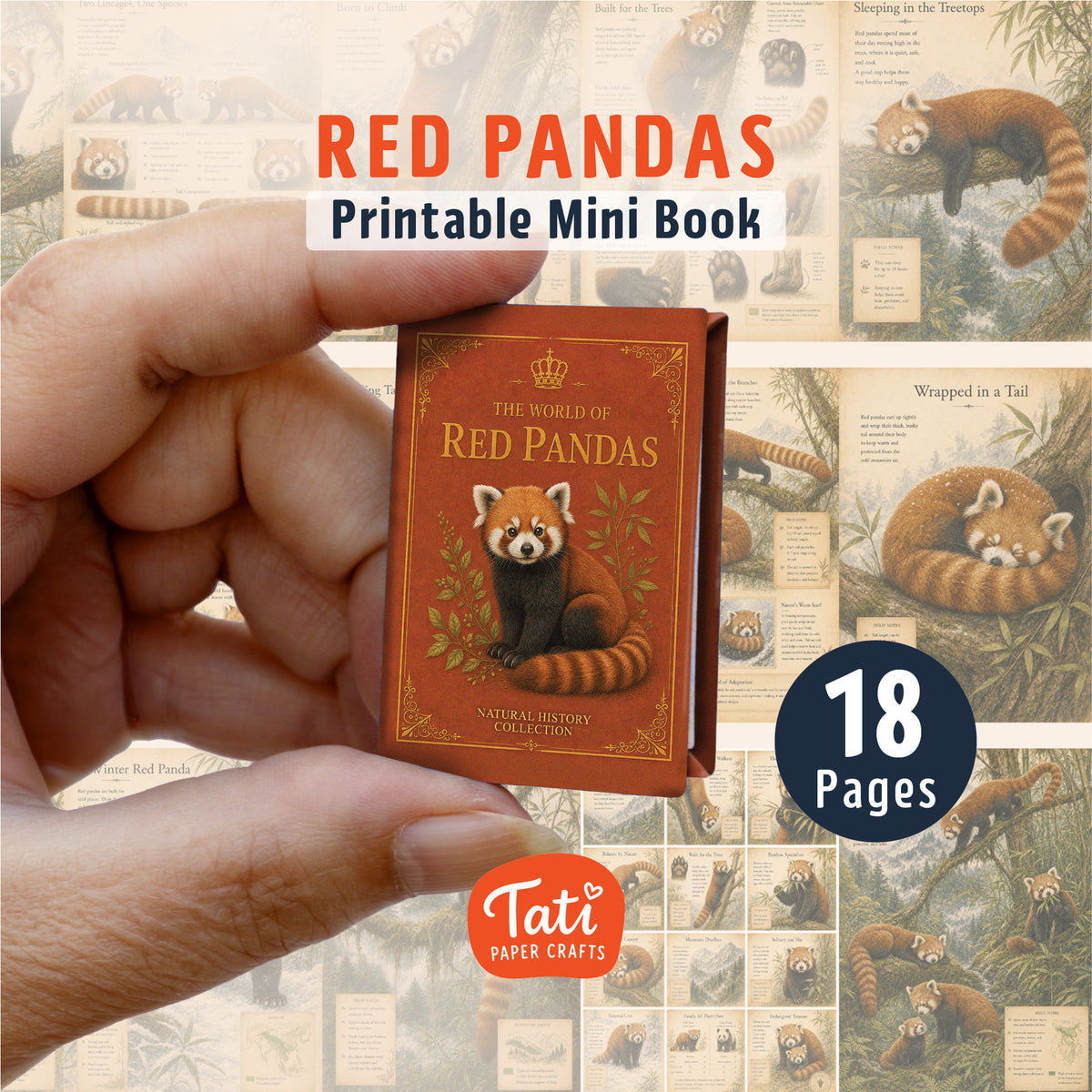 Adorable Animals Printable Mini Books Collection
