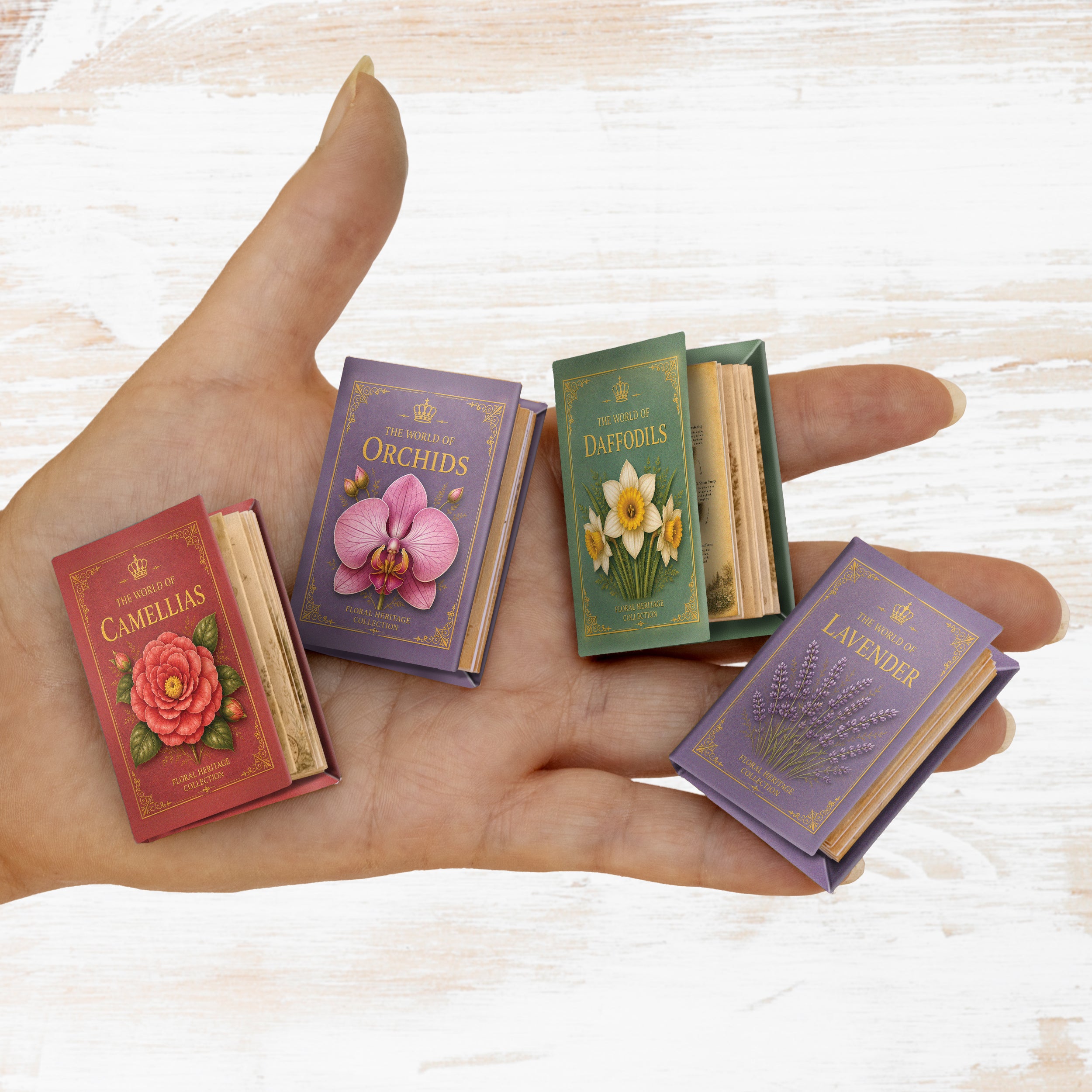 Flowers Printable Mini Book Collection