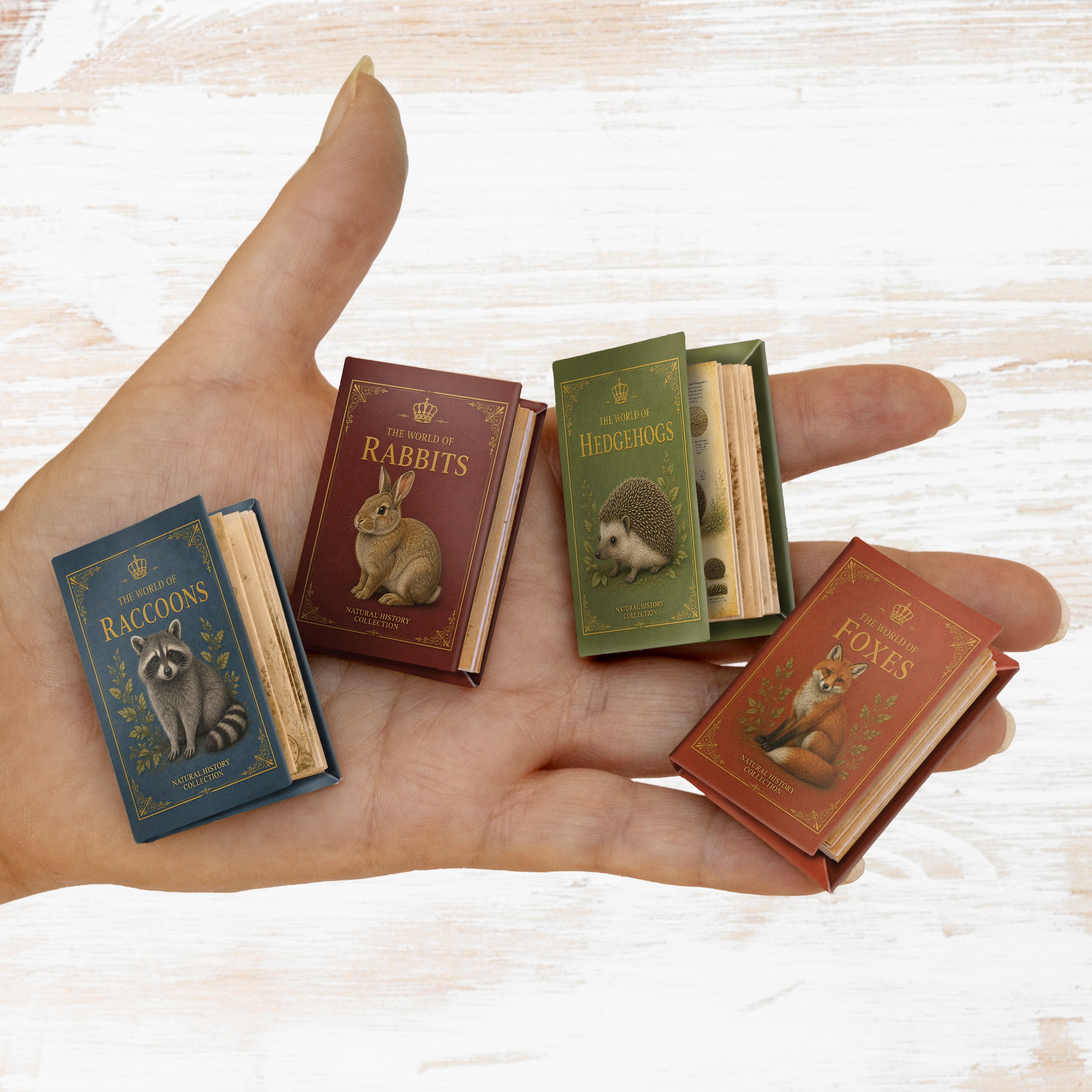 Woodland Animals Printable Mini Book Collection