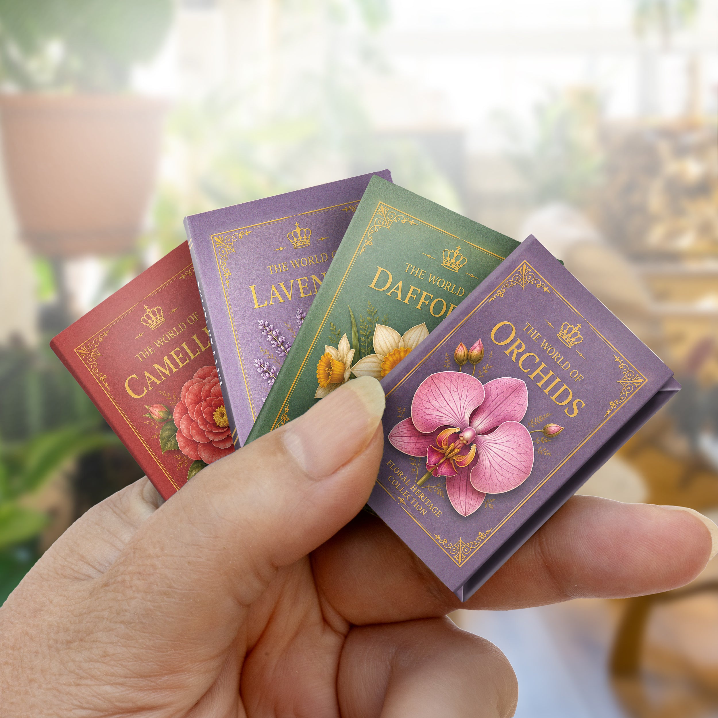 Flowers Printable Mini Book Collection