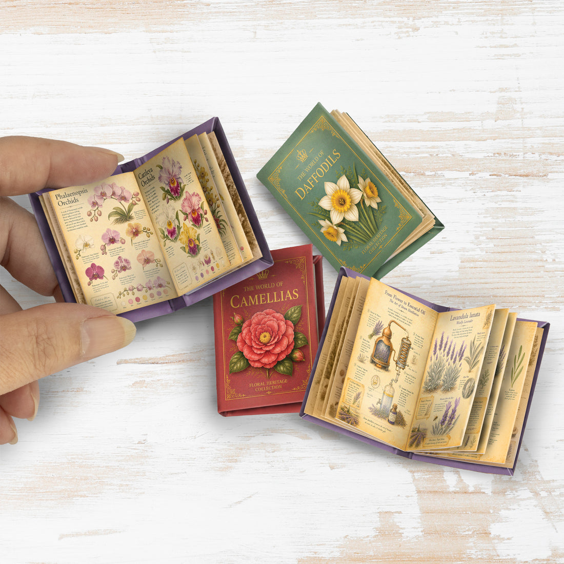 Flowers Printable Mini Book Collection