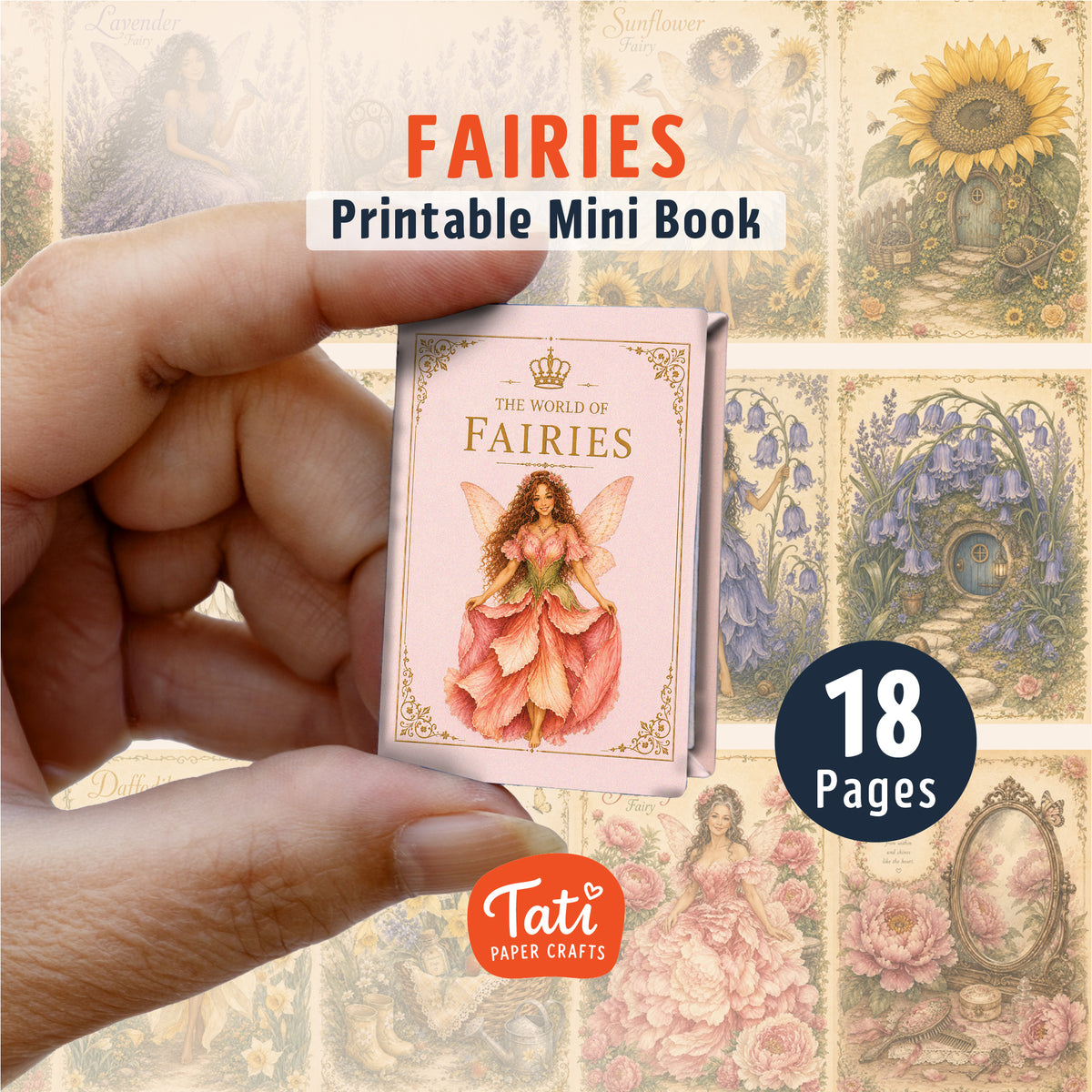 Fairies Printable Mini Books Collection