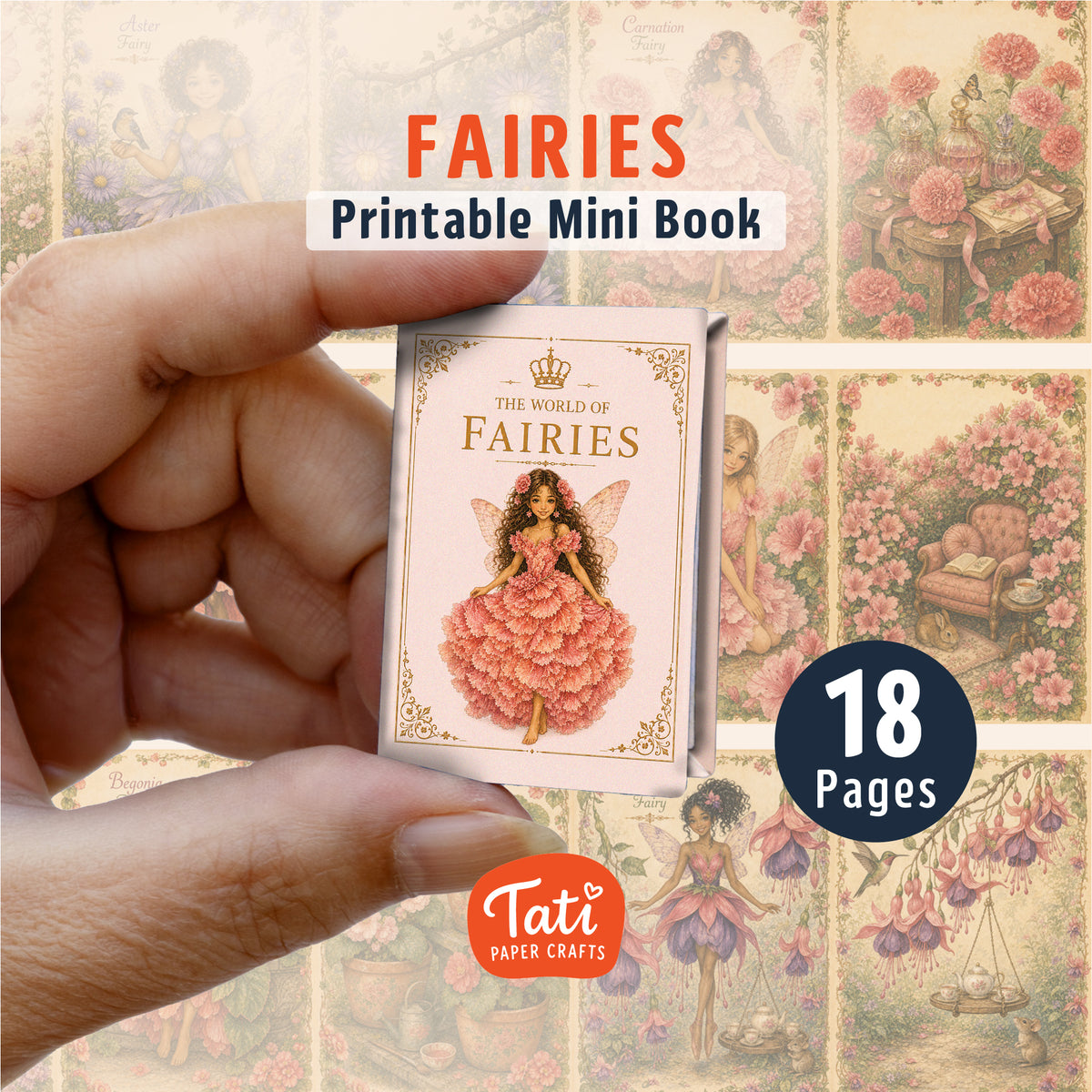 Fairies Printable Mini Books Collection